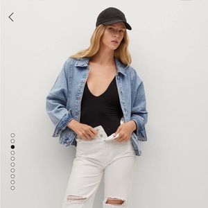 Mango Oversized Denim Jacket